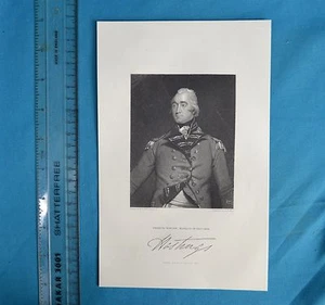 Original 1846 Antique Engraving Print Francis Rawdon Marquis Of Hastings Fisher - Picture 1 of 1