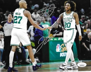 Jordan Walsh + JD Davison Boston Celtics Duel Signed 8x10 photo Coa JSA - Imagen 1 de 1