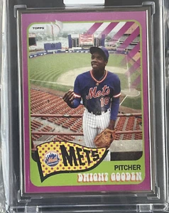 2021 Topps Project 70 DWIGHT GOODEN Claw Money Artist Proof 22 / 51 Card 120 - Bild 1 von 2