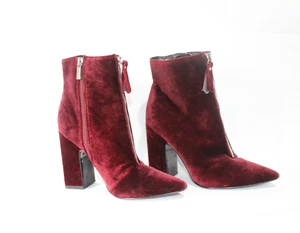Guess Womens Ankle Boots UK4.5 US7.5 EU37.5 Purple 4" Block Heel Shoes - Picture 1 of 16