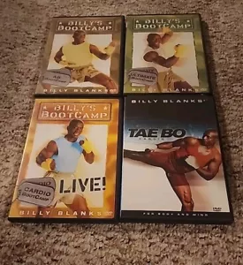 Billy Blank Exercise DVD Lot - Foto 1 di 3