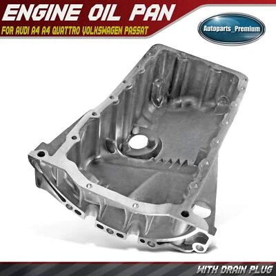 Engine Oil Pan Sump for Audi A4 A4 Quattro Volkswagen Passat 2000-2005 l4 1.8L - Image 1 of 4