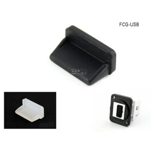 10 Piezas USB A-tipo hembra enchufe polvo impermeable silicona tapa de protección FCG-USB - Imagen 1 de 8