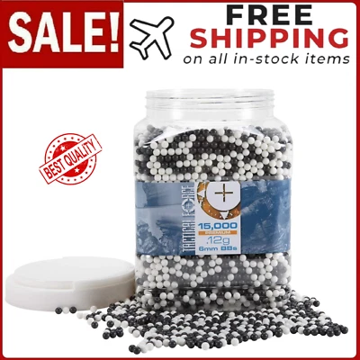 Tactical Force Premium 6mm Airsoft BBS Ammo 15000 Count