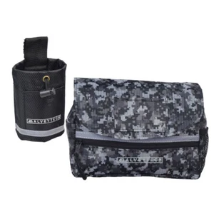Cup Holder & Saddle Bag for Mobility Scooter and Power Chair (Black/Gray Camo) - Picture 1 of 7