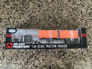 1/64 DCP 32098 PETERBILT 379 W/ DOUBLE 20FT CONTAINER LOAD - Picture 1 of 6