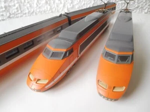 Lima TGV 4-teiliger Elektrotriebzug H0 / SNCF Eisenbahn Frankreich 1980-er Jahre - Bild 1 von 12