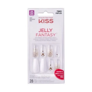 KISS JELLY FANTASY ON TREND TRANSLUCENT NAILS KGFJ03 - Picture 1 of 1