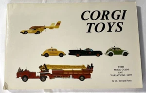 CORGI TOYS Book with Price Guide & Variations list by Dr Edward Force 1984 used - Picture 1 of 3