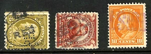 Collezione Annulla REGISTRATA 4-6 Centesimi Primi Classici USA 87E44 - Foto 1 di 3