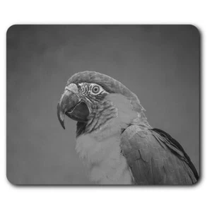 Rectangle Mouse Mat BW - Throated Macaw Parrot Bird #37316 - Afbeelding 1 van 8