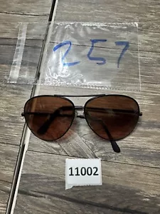 Vintage 1980 Aviator Serengeti Drivers black frame orange 5222 sunglasses - Picture 1 of 6
