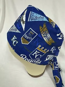 Men/Women Surgical Scrub Cap Lined Kansas City Very Cool 100% Cotton - Picture 1 of 3