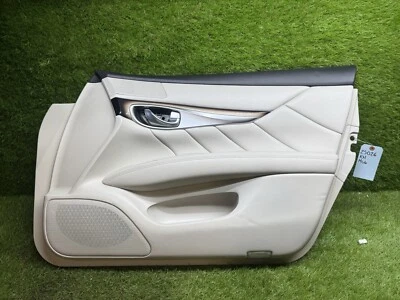 11 12 13 INFINITI M37 M56 PANEL PUERTA INTERIOR LADO PASAJERO DELANTERO DERECHO BEIGE Foto 1 de 4