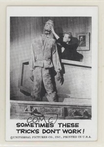 1961 Leaf Spook Stories Sometimes These Tricks Don't Work! #47 z6d