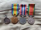 World War 1 and 2 Named South Africa War Server Medal Group