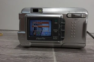 Fujifilm FinePix A330 3.2MP Digital Camera (Working but chipped battery door) - Picture 1 of 14