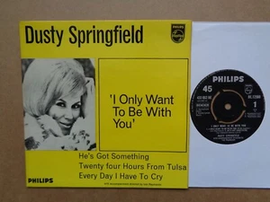 Dusty Springfield - I Only Want To Be With You, bekannt geworden durch Philips EP - Bild 1 von 2