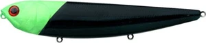 Lucky Craft SW Sammy 128 - 719 Black and Chartreuse Head, Top Quality Topwater - Bild 1 von 1