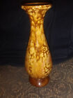 Jem of California Pottery Orange Drip Glaze Bud Vase 6 1/4"High Mid Century