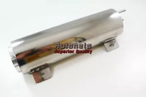 Depósitos de tanque de desbordamiento de radiador de acero inoxidable de 3"" x 10"" tapa giratoria SBCBBC - Imagen 1 de 2