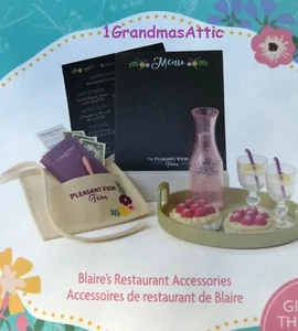 Accessori ristorante American Girl Blaire's nuovi con scatola  - Foto 1 di 4