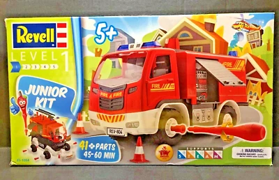 Revel Fire Truck Junior Kit  Level 1 Ages 5+ New #45-1004 - Image 1 of 2