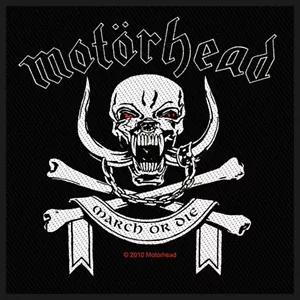 MOTÖRHEAD - Patch Aufnäher - March or die 10x10cm - Bild 1 von 1