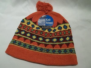 TOBOGGAN HAT FLEECE LINED/ ONE SIZE FITS MOST / MENS- WOMENS - KIDS TOBOGAN - Picture 1 of 11
