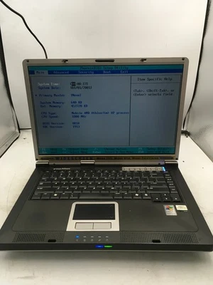 EMACHINES M5312 - BOOTS TO BIOS - AMD ATHLON X2 - 512MB RAM - 15" - READ DESC-BB - Image 1 of 4