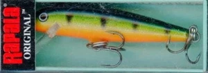 RAPALA ORIGINAL FLOATING F07 PERCH 2 1/2" BODY LURE - Picture 1 of 2