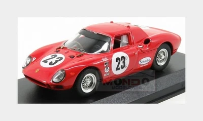 1:43 Best Ferrari 250Lm Coupe #23 24H Daytona 1966 Konig Clarke Hurt Red BE9765 - Immagine 1 di 2