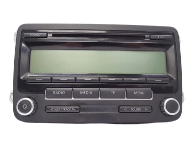 Radio lettore CD VW 1K0035186AA 7647201360 Blaupunkt 1204 - Immagine 1 di 4