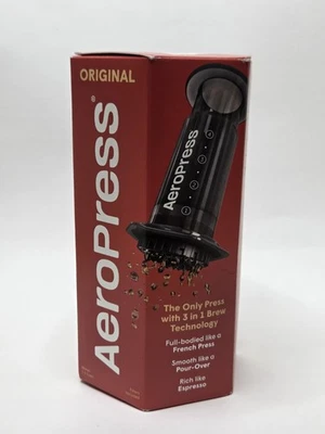 Prensa francesa de café original AeroPress - método de preparación 3 en 1 Foto 1 de 4