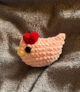 Mini Chicken Crocheted Plushie - Picture 1 of 1