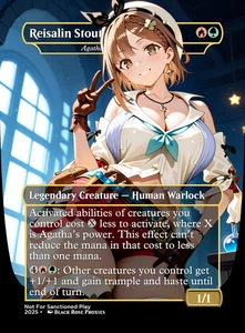 Ryza V2 (Agatha of the Vile Cauldron/Agatha's Soul Cauldron) - MTG Anime Playtes - Picture 1 of 2