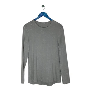 Lululemon 5 Jahre Basic Langarm Mineral Washed Light Cast Shirt Gr. Medium  - Bild 1 von 6