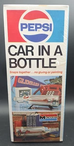 Monogram Pepsi Auto in einer Flasche Modellbausatz schön komplett versiegelt 1975 sehr selten!!!! - Bild 1 von 7