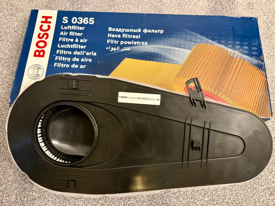 Bosch Air Filter S 0365 F 026 400 365 BMW 4047025244145 NEW - Image 1 of 2