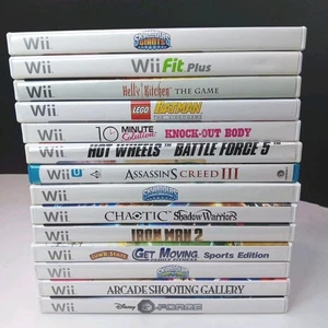 14 Wii Spiele Konvolut - guter Zustand - Bild 1 von 18