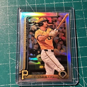 Refractor cromado Topps 2025 #9 Bryan Reynolds  - Imagen 1 de 2