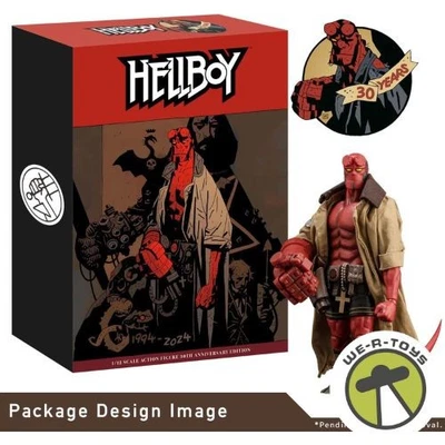 Figura de acción Hellboy 30 aniversario escala 1:12 1000 juguetes Foto 1 de 4