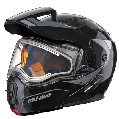 Ski-Doo Exome Sport Radiant Snow Helmet Full Face Heated Anti-Fog Charcoal Grey Foto 1 de 4