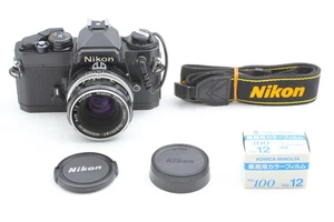 [Near MINT/MF-12] Nikon FE Black SLR Film Camera ai 50mm f2 From JAPAN - Picture 1 of 16