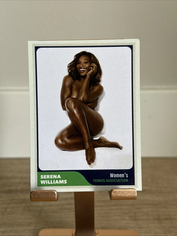 Serena Williams WTA Tennis Hot Swimsuit Body Custom ACEO Rookie Trading Card - Image 1 of 1