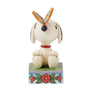 Jim Shore The Perfect Landing - Snoopy Butterfly on Nose 6016264 Peanuts 2025 - Bild 1 von 6