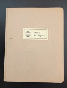 COLLINS 516F-2 AC Supply Instruction Manual - Picture 1 of 4