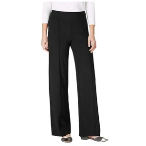 J Jill Wearever Collection Seamed Full Leg Pants in Black Women's 2X - Picture 1 of 9