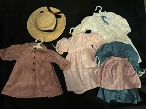 Vintage 90er American Girl Pleasant Company Kleid Kleidung Paket Kleider Hut - Bild 1 von 19