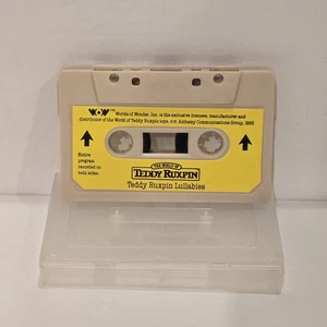 The World Of Teddy Ruxpin Lullabies Cassette Tape 1985 Worlds Of Wonder - Picture 1 of 3